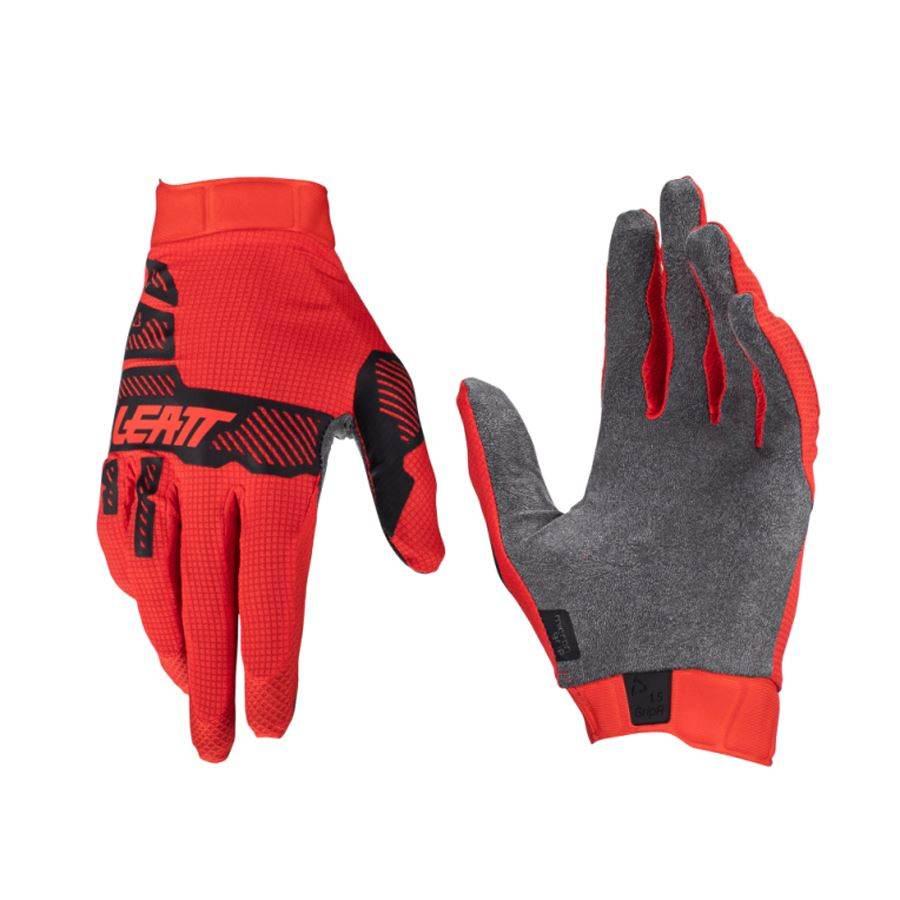 Leatt Rękawice Moto 1.5 Gripr Glove Red Kolor Czerwony/Czarny Rozmiar S