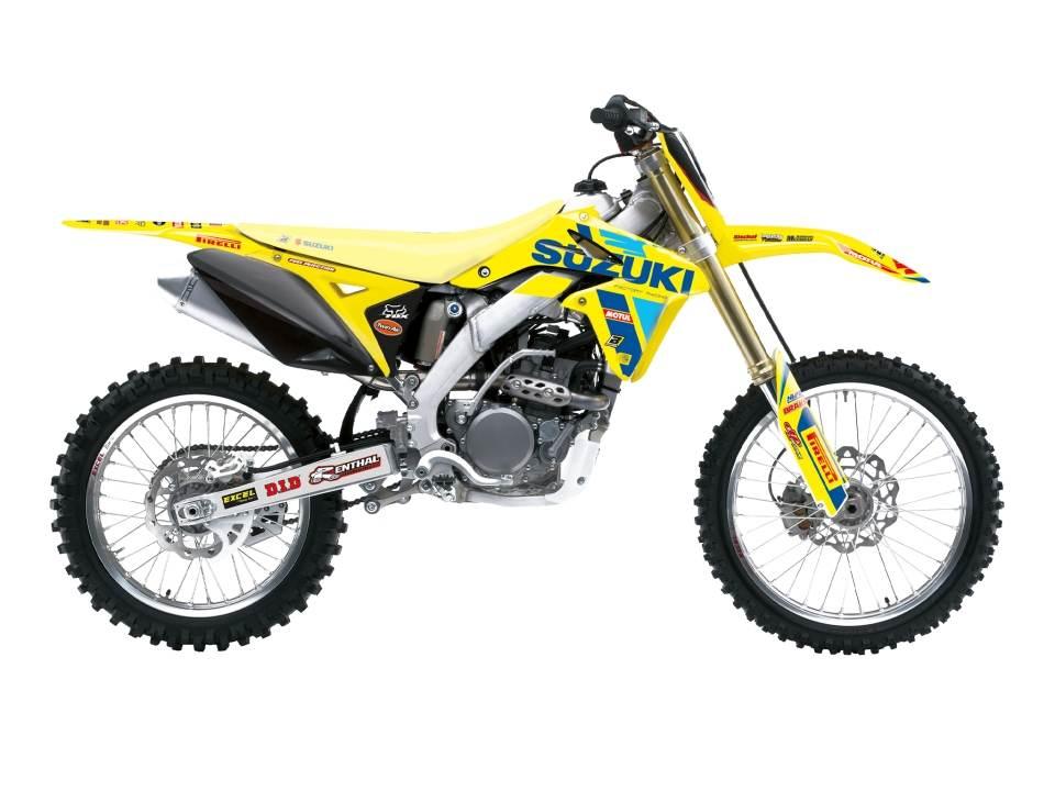 Blackbird Komplet Naklejek Oklein Suzuki Rmz 250 '10-'18 Replica Suzuki Ksr