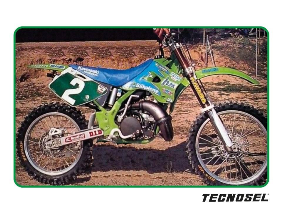 Blackbird Komplet Naklejek Oklein Kawasaki Kx 125/250 '94-'98 Replica Team - zdjęcie 2