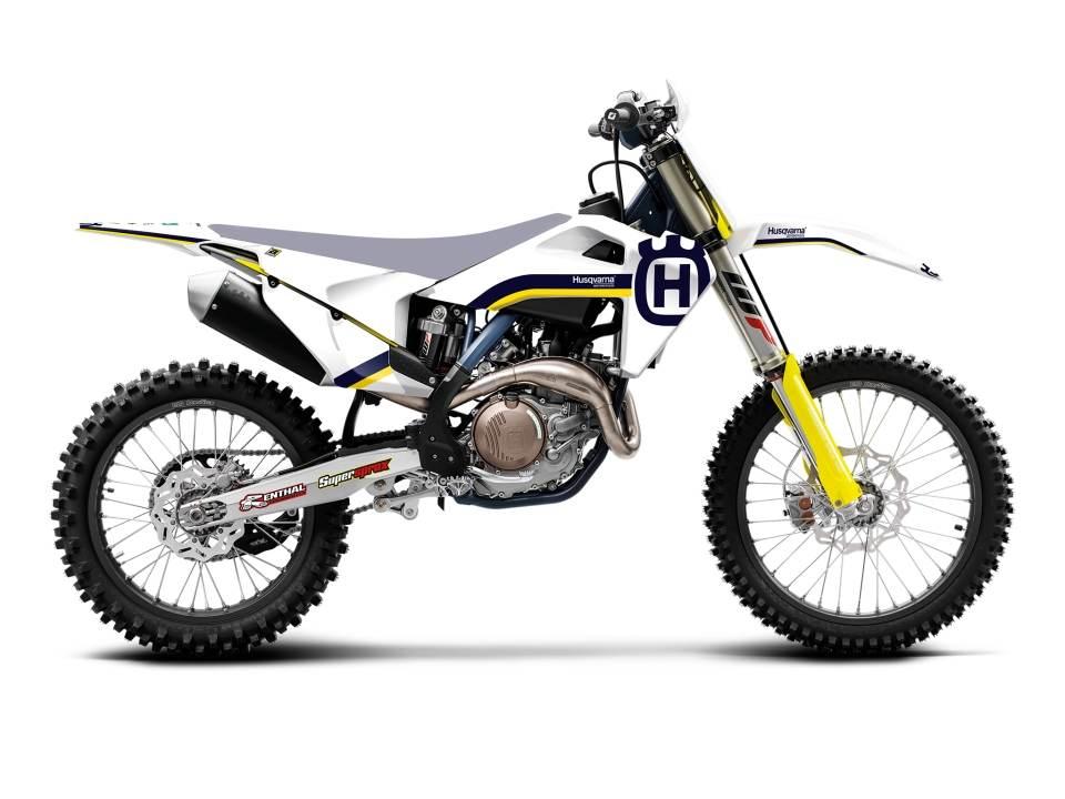 Blackbird Komplet Naklejek Oklein Husqvarna Tc/Fc '19-'22, Te/Fe '20-'23 Re - zdjęcie 2