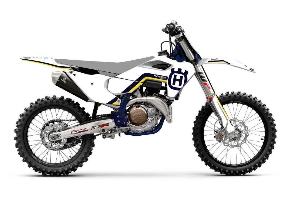 Blackbird Komplet Naklejek Oklein Husqvarna Tc/Fc '23-'24; Te/Fe '24-'25 Tc