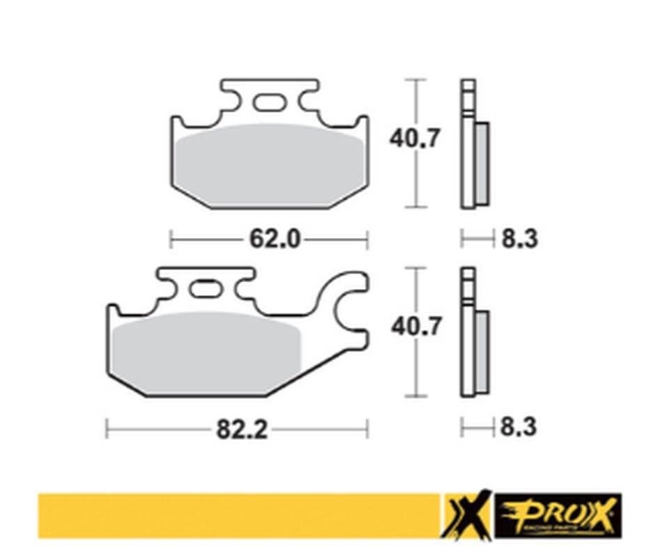 Prox Klocki Hamulcowe Kh413 Suzuki Lt-A/F 400F '08-'15, Lt-A 450X '07-'10