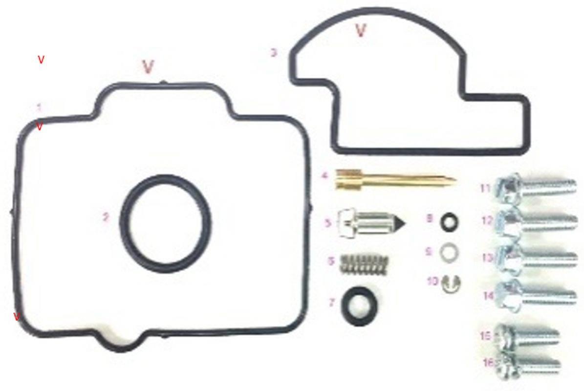Bearing Worx Zestaw Naprawczy Gaźnika Husaberg Te 250/300 '11-'14, Husqvarn