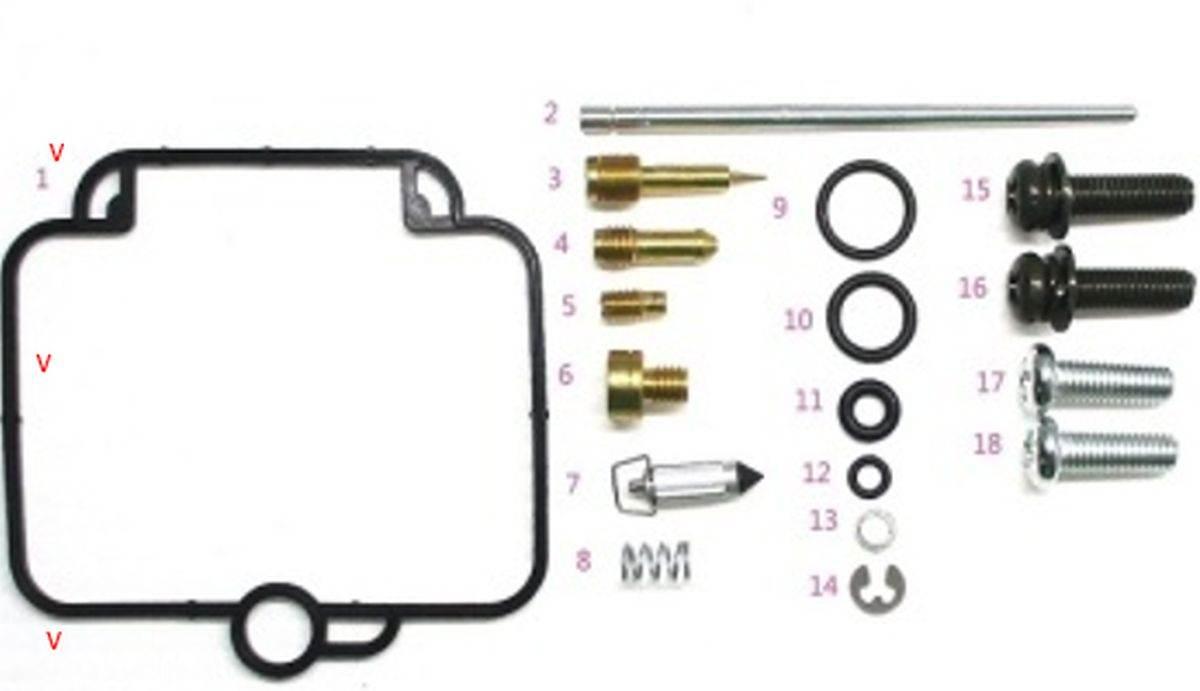 Bearing Worx Zestaw Naprawczy Gaźnika Suzuki Dr 650Se '94-'95 26-1105