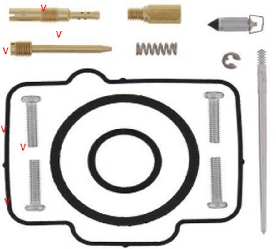 Bearing Worx Zestaw Naprawczy Gaźnika Honda Cr 250R '00, 26-1166