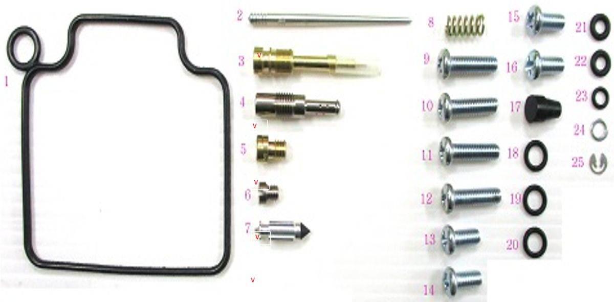 Bearing Worx Zestaw Naprawczy Gaźnika Honda Trx 350 '00-'03 26-1210