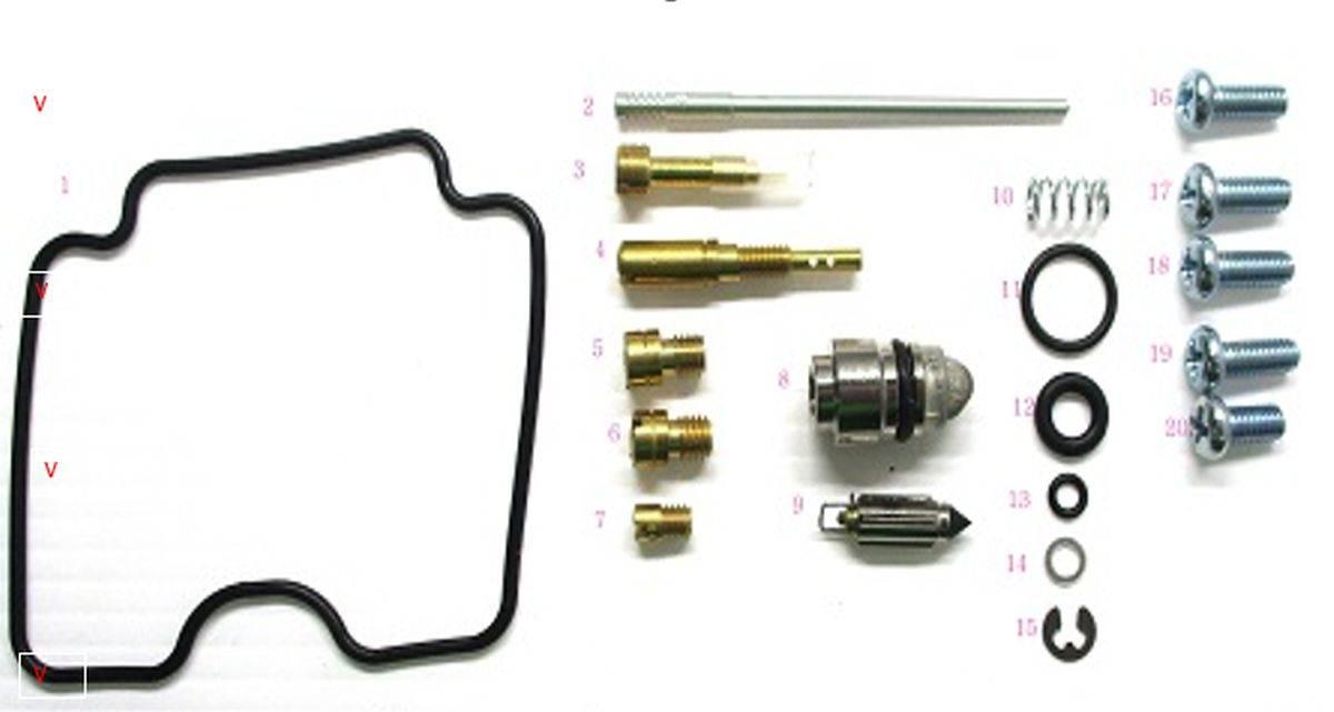 Bearing Worx Zestaw Naprawczy Gaźnika Suzuki Lt-F 300F King Quad '00-'02 26