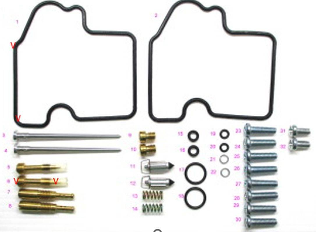 Bearing Worx Zestaw Naprawczy Gaźnika Kawasaki Kvf 700 Prairie '04-'06 26-1