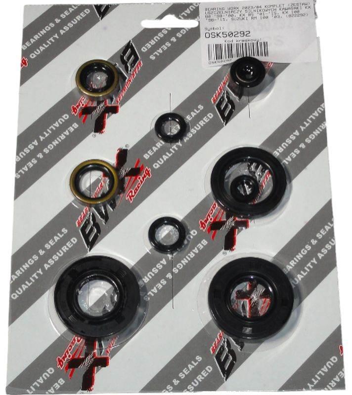Bearing Worx Komplet Zestaw Uszczelniaczy Silnikowych Kawasaki Kx 80 '98-'0