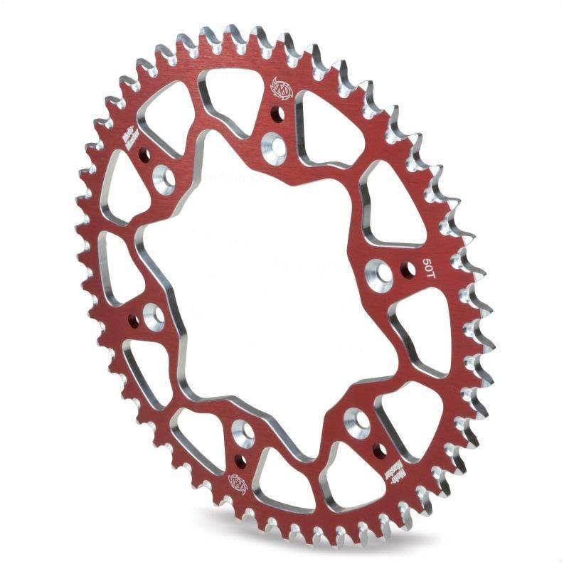 Moto-Master Zębatka Tylna Aluminiowa T7075 Ergal 899 49 89949 Kolor Czerwon