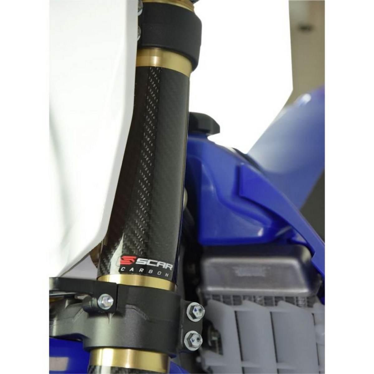Scar Racing Samoprzylepne Osłony Gornej Części Goleni Lag Teleskopów Carbon - zdjęcie 2