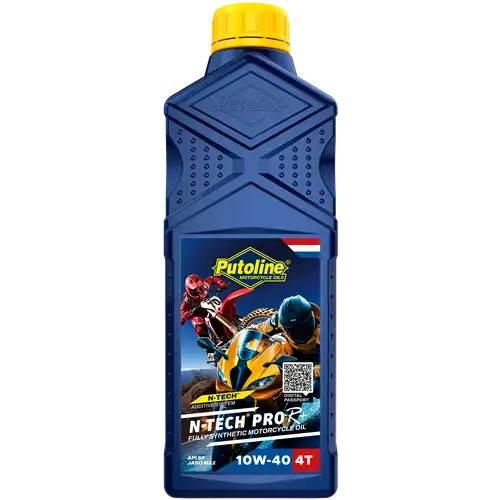 Putoline Olej Silnikowy 4T 100% Syntetyk N-Tech® Pro R+ 10W40 1L Akc - zdjęcie 2