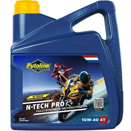 Putoline Olej Silnikowy 4T 100% Syntetyk N-Tech® Pro R+ 10W40 4L Akc - zdjęcie 2