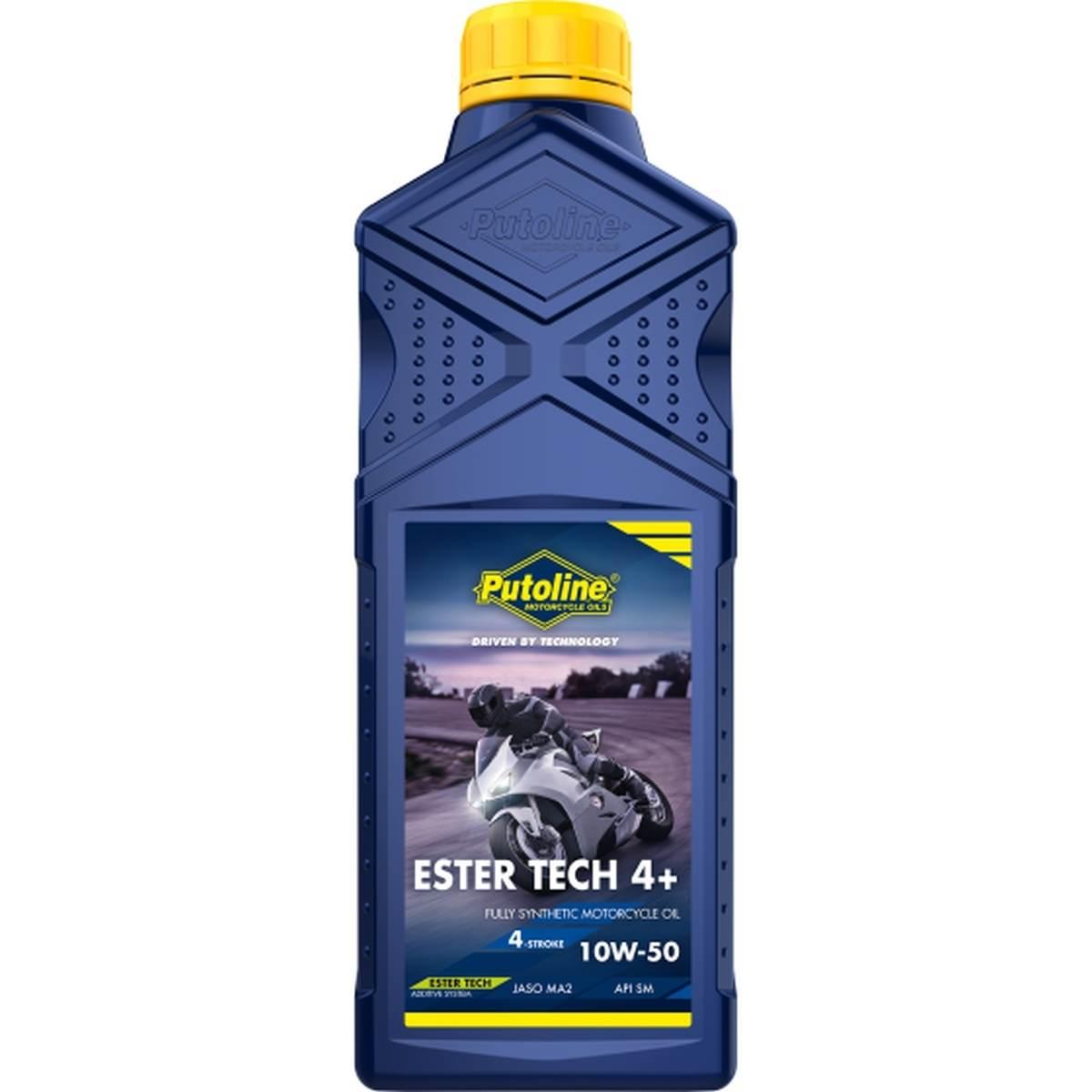 Putoline Olej Silnikowy 4T Ester Tech 4+ 10W50 1L Akc