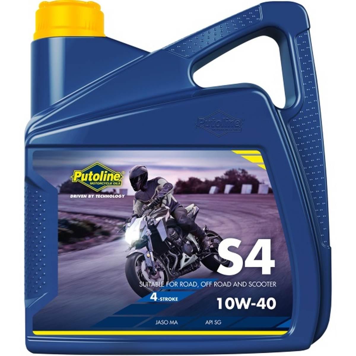 Putoline Olej Silnikowy 4T S4 10W40 4L Akc