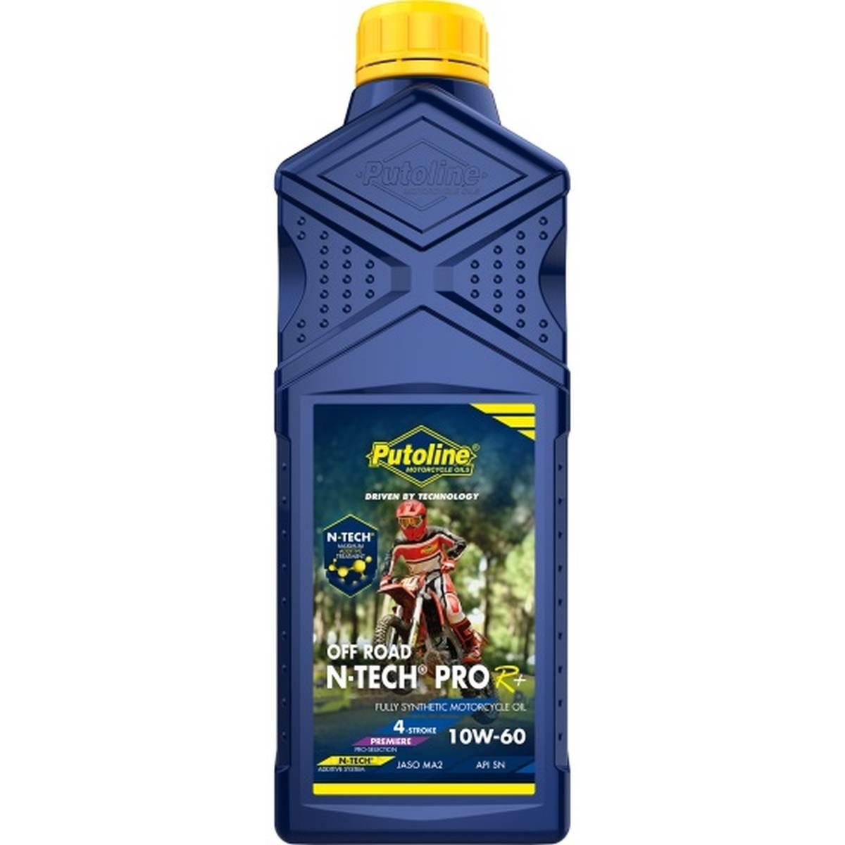 Putoline Olej Silnikowy 4T 100% Syntetyk N-Tech® Pro R+ Off Road 10W60 1L A