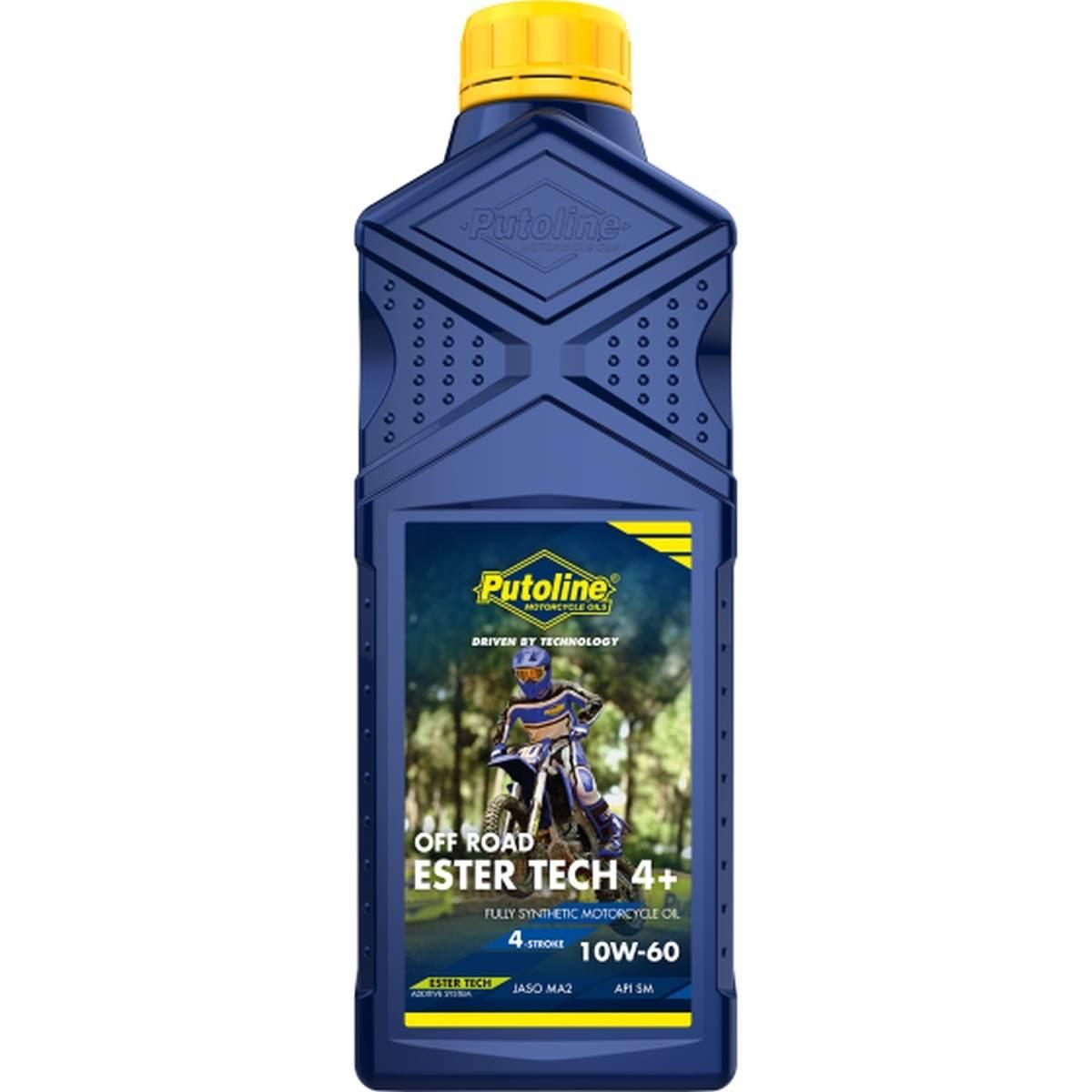 Putoline Olej Silnikowy 4T Ester Tech Off Road 4+ 10W60 1L Akc