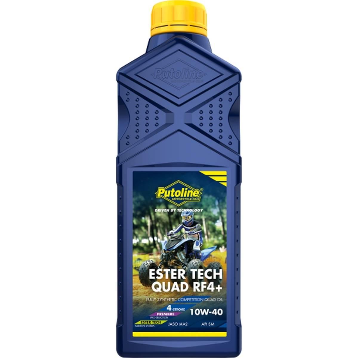 Putoline Olej Silnikowy 4T Ester Tech Quad Rf4+ 10W40 1L Akc