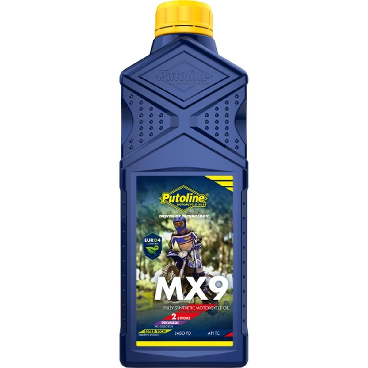 Putoline 2T Olej Do Mieszanki 100% Syntetyk Mx 9 1L Akc