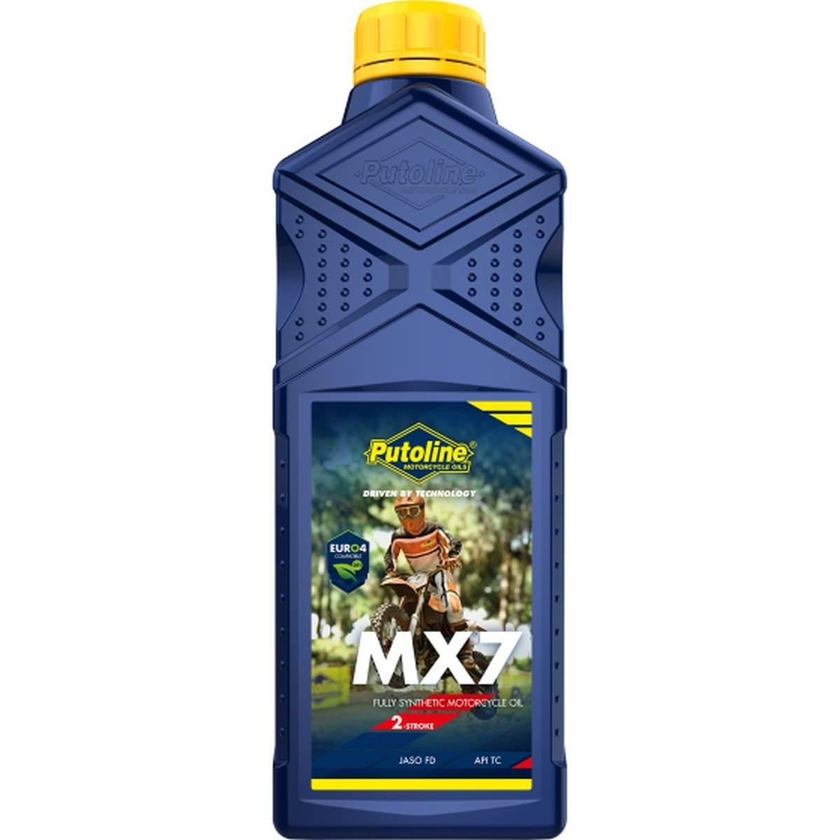 Putoline 2T Olej Do Mieszanki 100% Syntetyk Mx 7 1L Akc