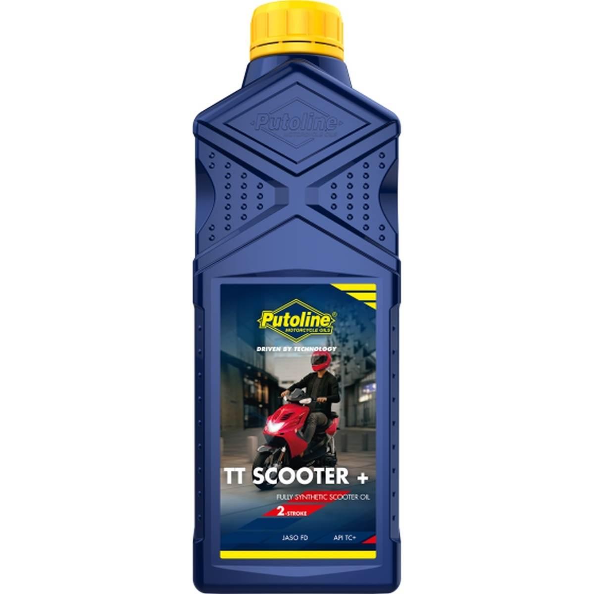 Putoline 2T Olej Do Mieszanki 100% Syntetyk Tt Scooter + 1L Akc