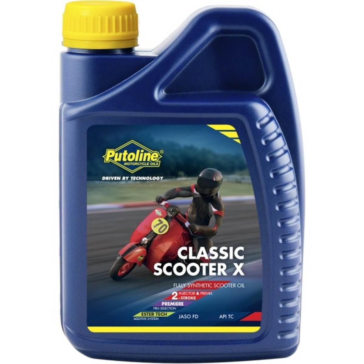 Putoline 2T Olej Do Mieszanki Classic Scooter X 1L Akc