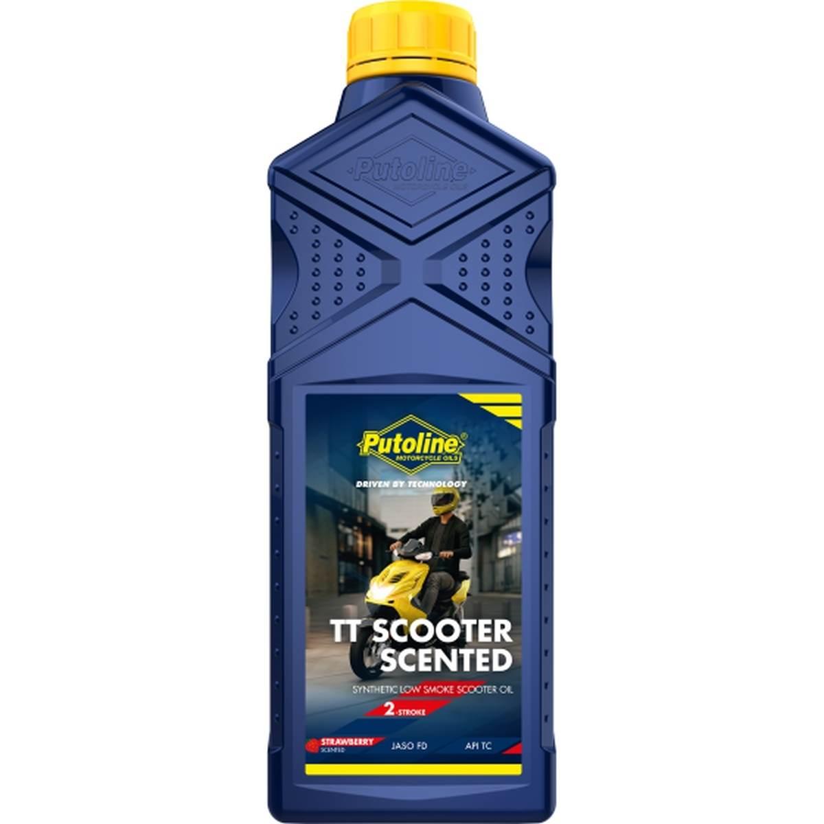 Putoline 2T Olej Do Mieszanki Tt Scooter Scented 1L Truskawka Akc