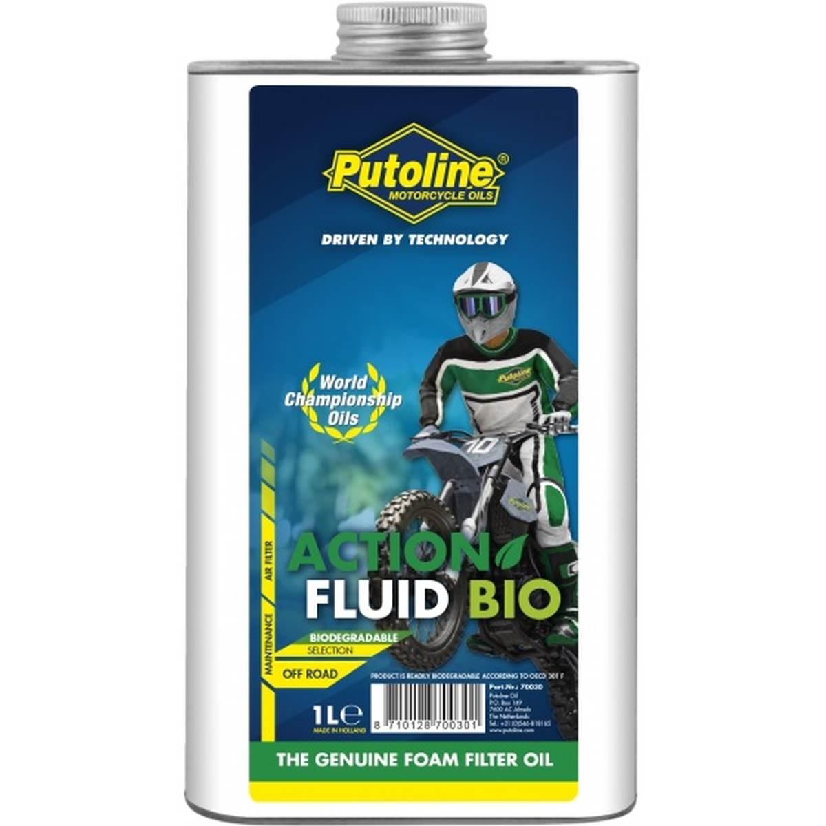 Putoline Płyn Olej Do Nasączania Gąbkowych Filtrów Powietrza Biodegradowaln