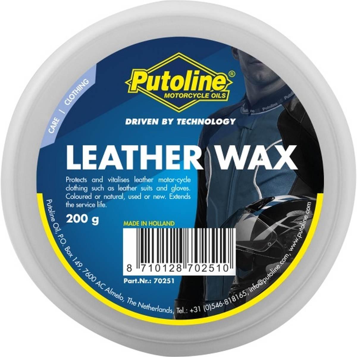 Putoline Leather Wax Wosk Do Skóry 200G Akc