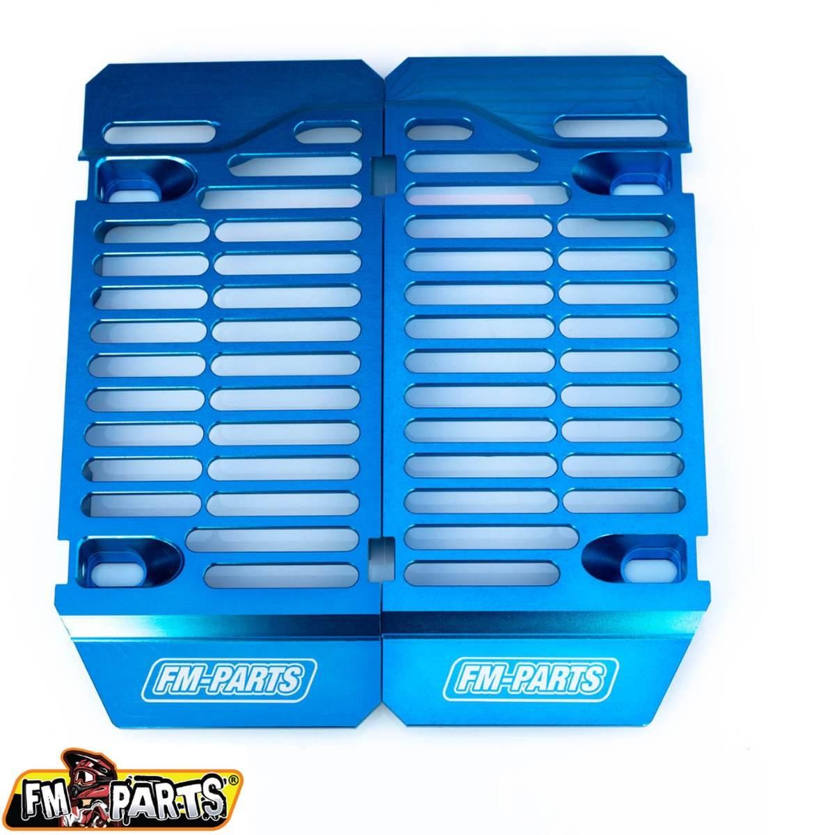 Fm-Parts Osłony Chłodnicy Kratki Aluminium Sherco '14-'24 Kolor Niebieski