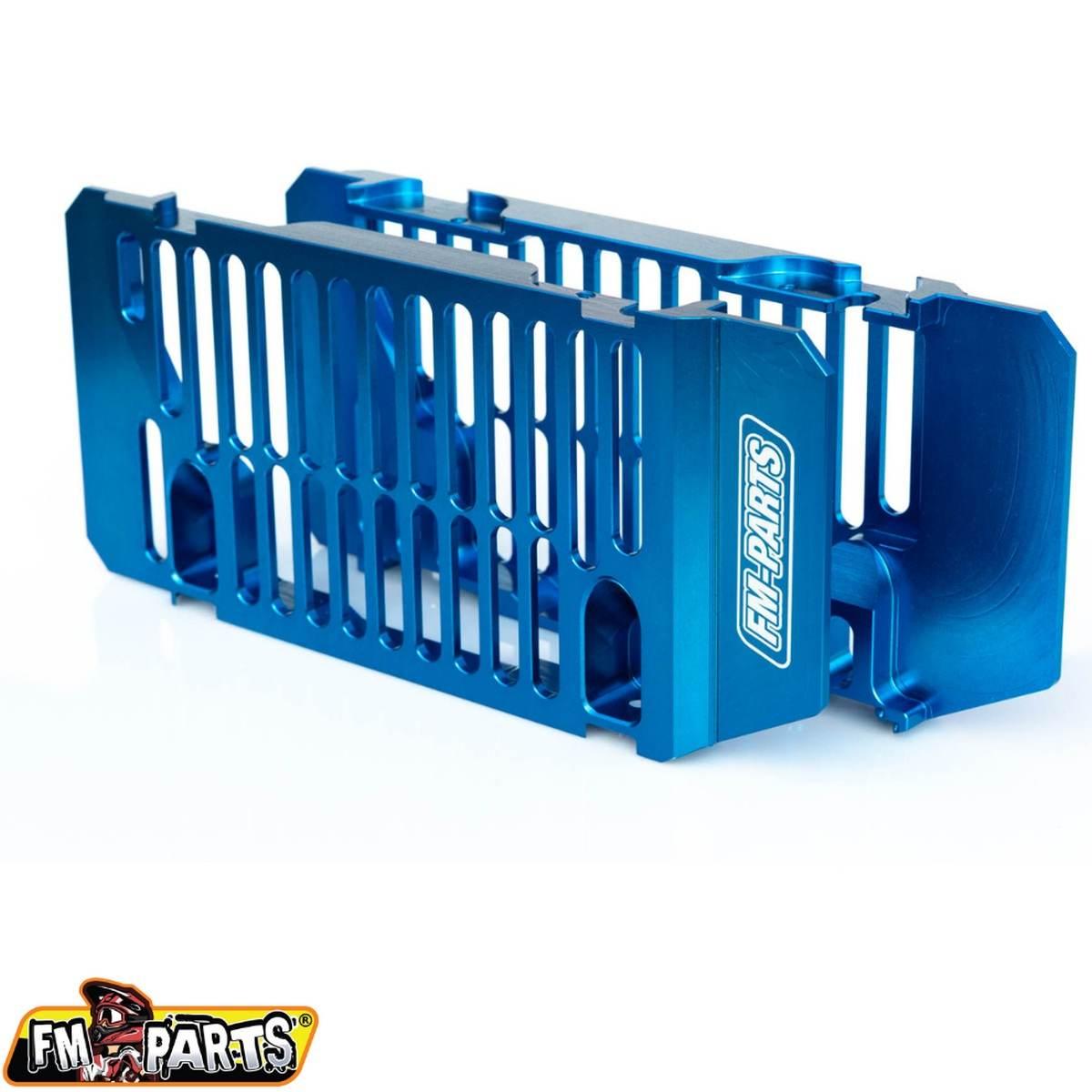 Fm-Parts Osłony Chłodnicy Kratki Aluminium Sherco '14-'24 Kolor Niebieski - zdjęcie 3