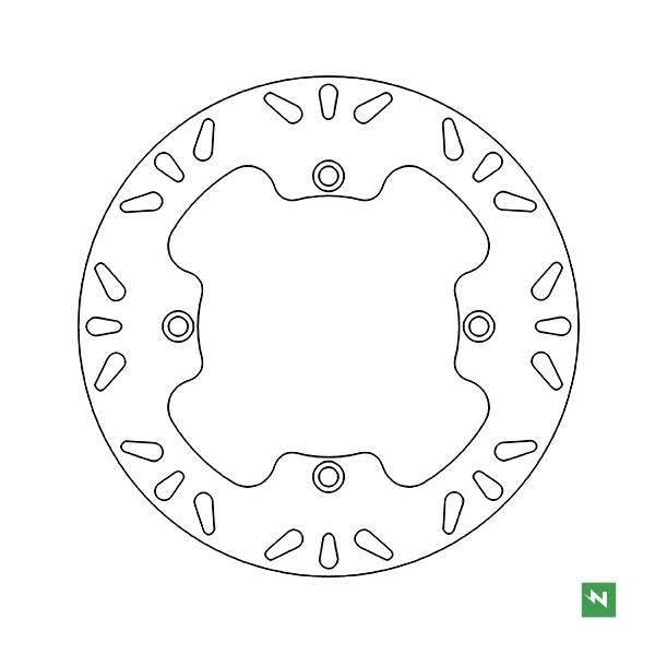 Newfren Tarcza Hamulcowa Przód Honda Xrv 750 90-03 276X144X4 4X10,5Mm