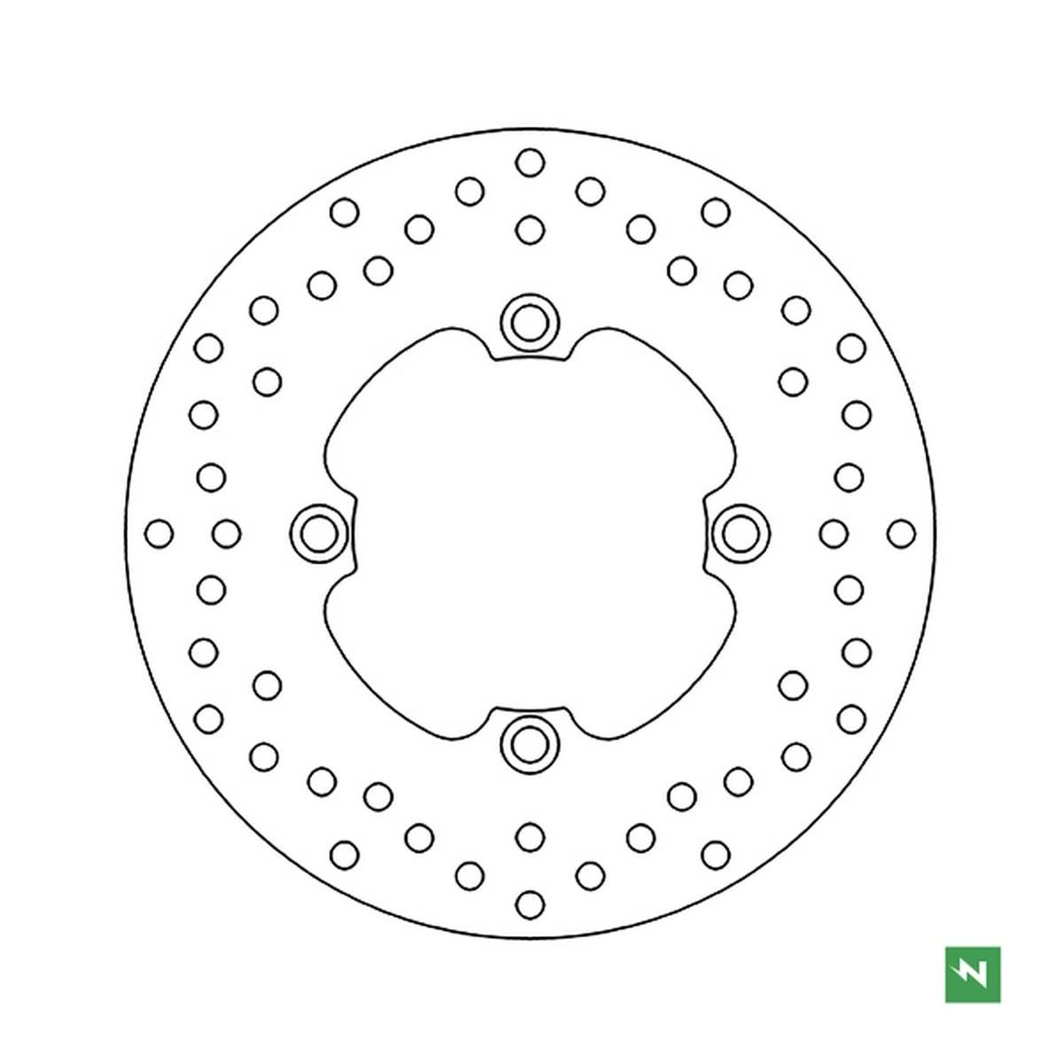Newfren Tarcza Hamulcowa Tył Honda Xl 600/650/700V Transalp '91-'07; Cb 500