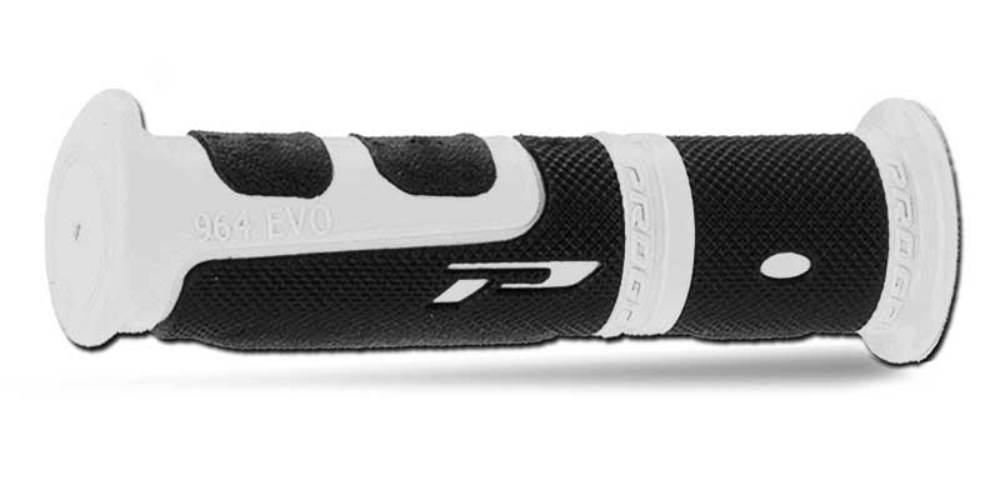 Progrip Manetki Pg964 Atv Jet Ski Mtb 22+22Mm, Dł.120Mm Kolor Biały/Czarny