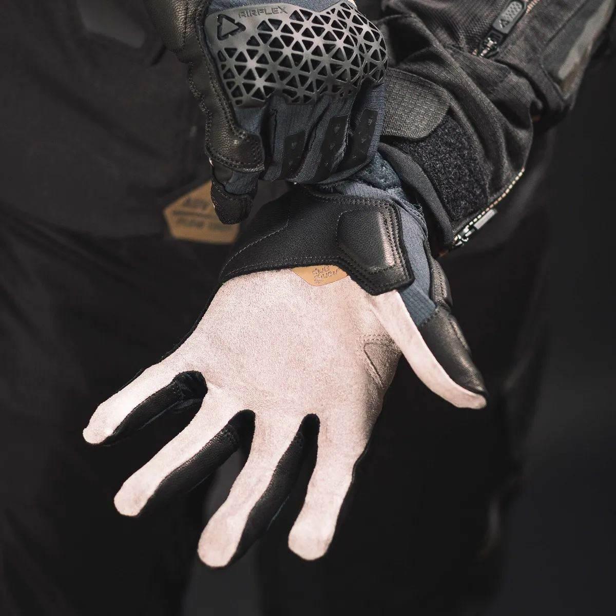 Leatt Rękawice Adv Adventure X-Flow 7.5 Stealth Kolor Czarny Rozmiar S - zdjęcie 7