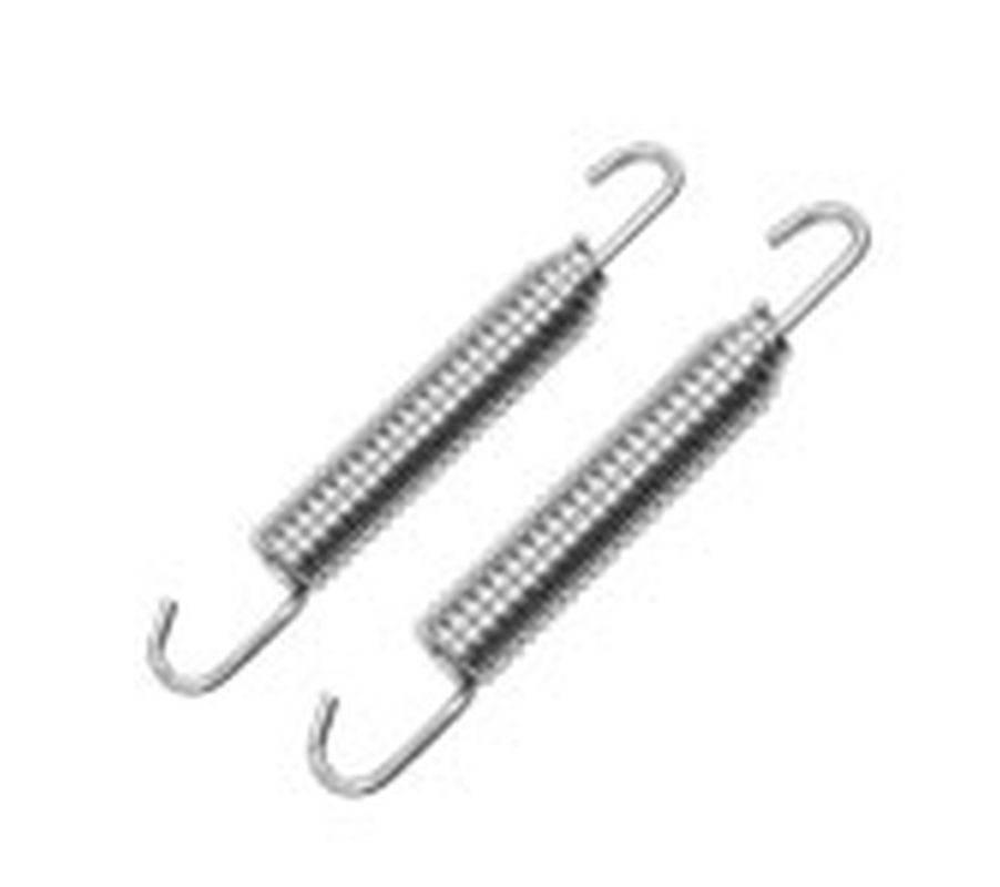 Accel Sprężyny Wydechu Yamaha 2T 10X80Mm Końcówka Obrotowa 2Szt