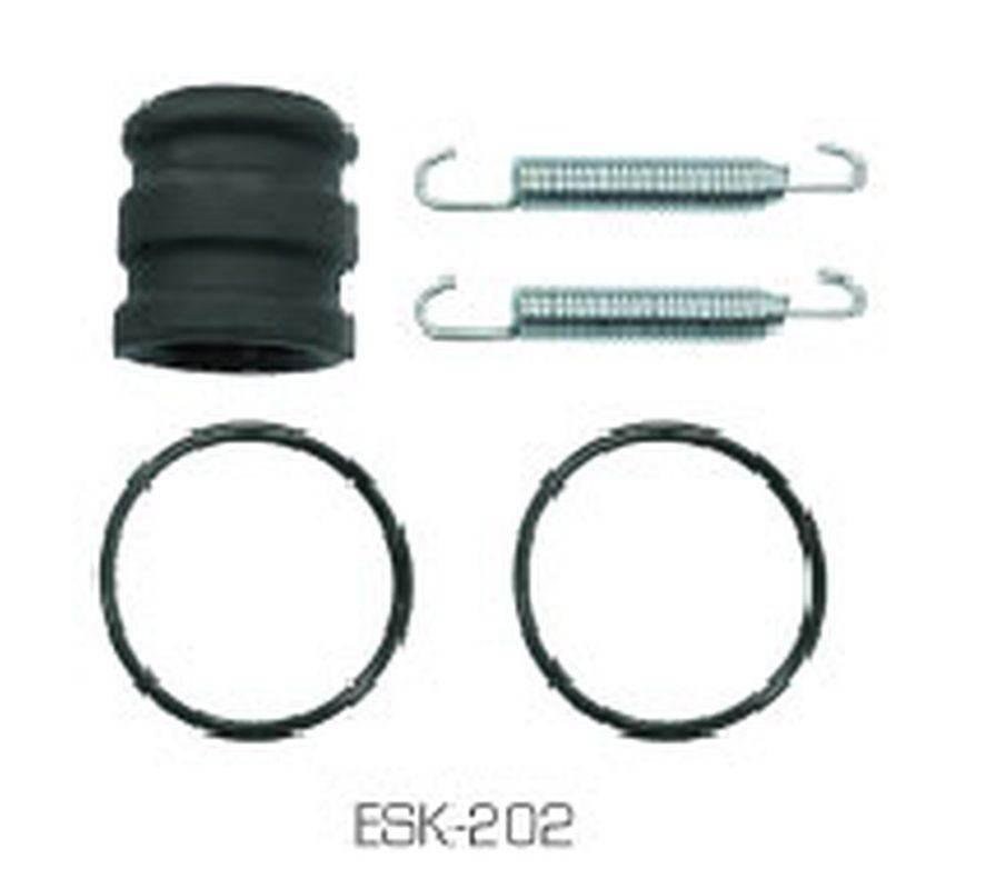 Accel Zestaw Uszczelnień Wydechu 2T Sprężyny, Oringi I Tuleja Gumowa Yamaha