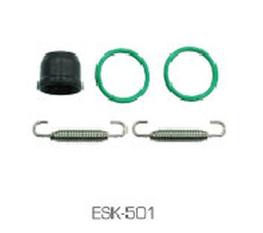 Accel Zestaw Uszczelnień Wydechu 2T Sprężyny, Oringi I Tuleja Gumowa Ktm Sx