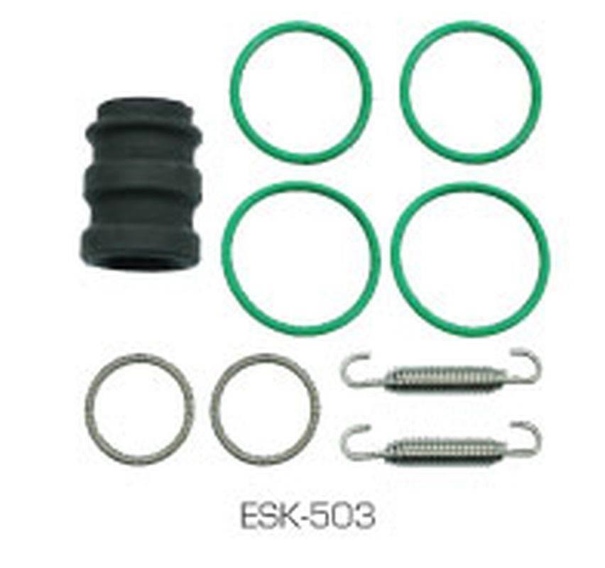 Accel Zestaw Uszczelnień Wydechu 2T Sprężyny, Oringi I Tuleja Gumowa Ktm 12