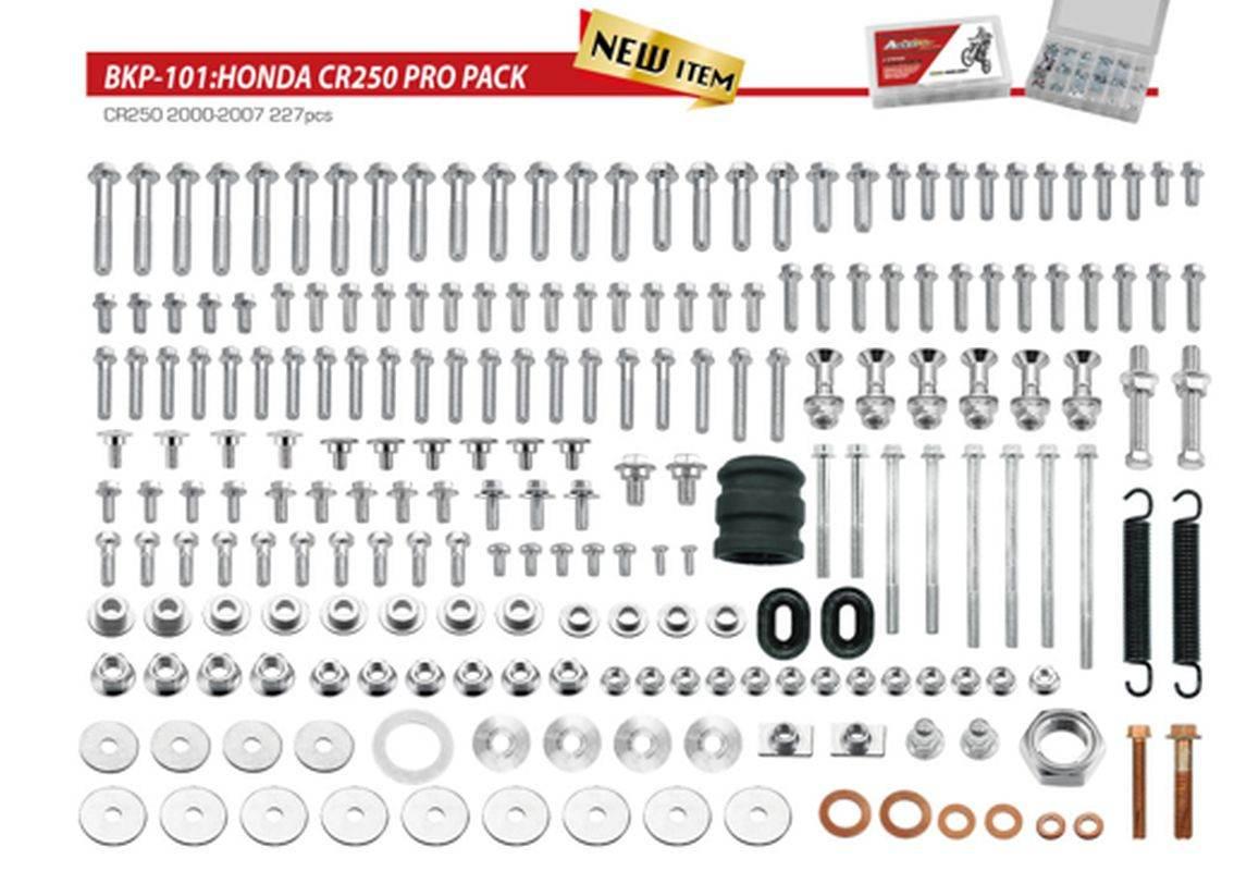 Accel Komplet Śrub Pro Pack Factory 2T Duży Honda Cr 250 '00-'07