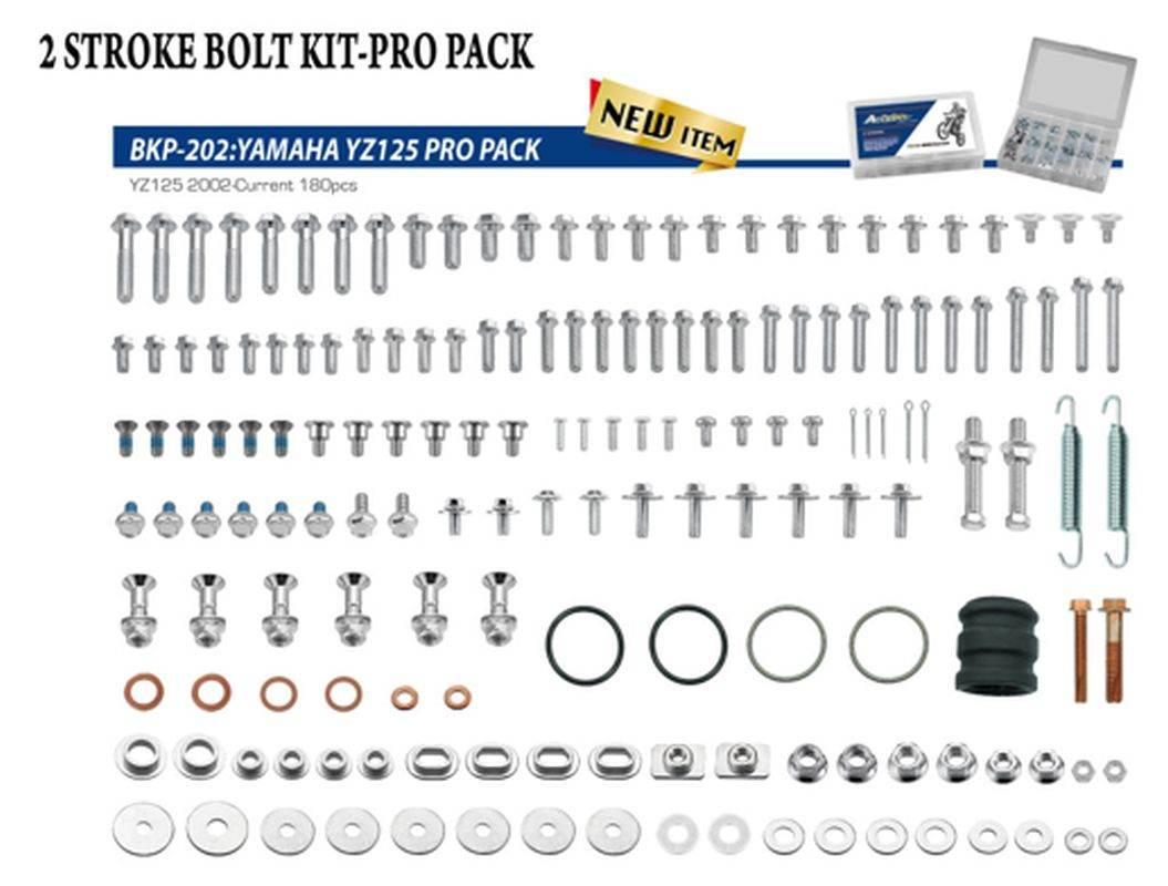 Accel Komplet Śrub Pro Pack Factory 2T Duży Yamaha Yz 150 '02