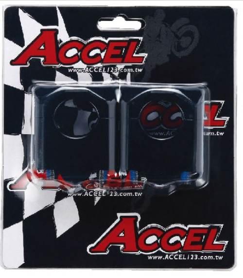 Accel Mocowanie/Podwyżki Kierownicy Dół-28,6/Góra-28,6Mm Wys. 35Mm Kolor Cz