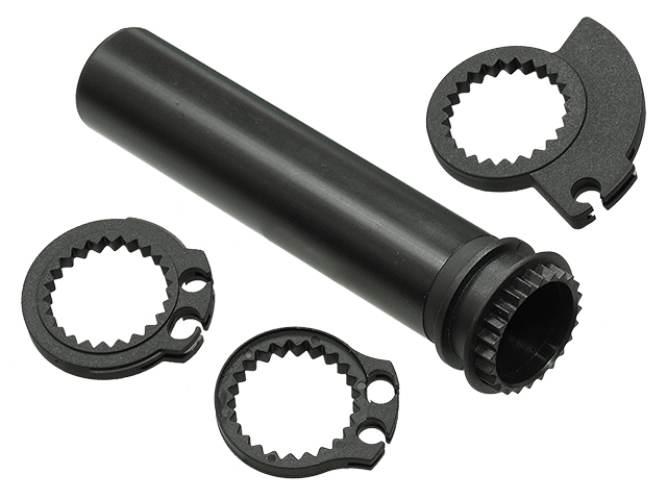 Psychic Rolgaz Plastikowy Z 3 Adapterami Aprilia, Bmw, Buell, Ducati, Honda