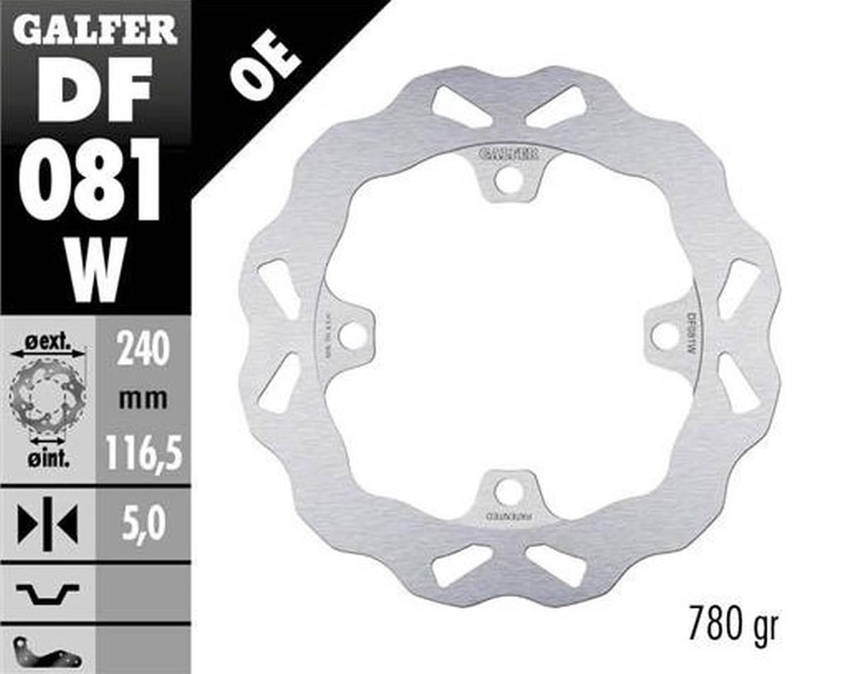 Galfer Tarcza Hamulcowa Tył Honda Cb 400X/F '13-; Cb 500F/X Abs '13-'21; Cb