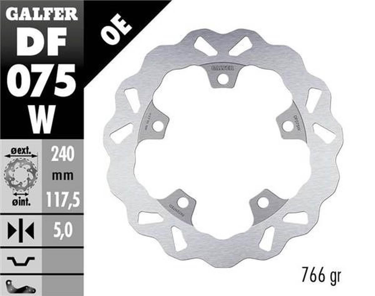 Galfer Tarcza Hamulcowa Tył Honda Ctx 750N Abs '13-; Nc 700S/X Abs '12-'14;