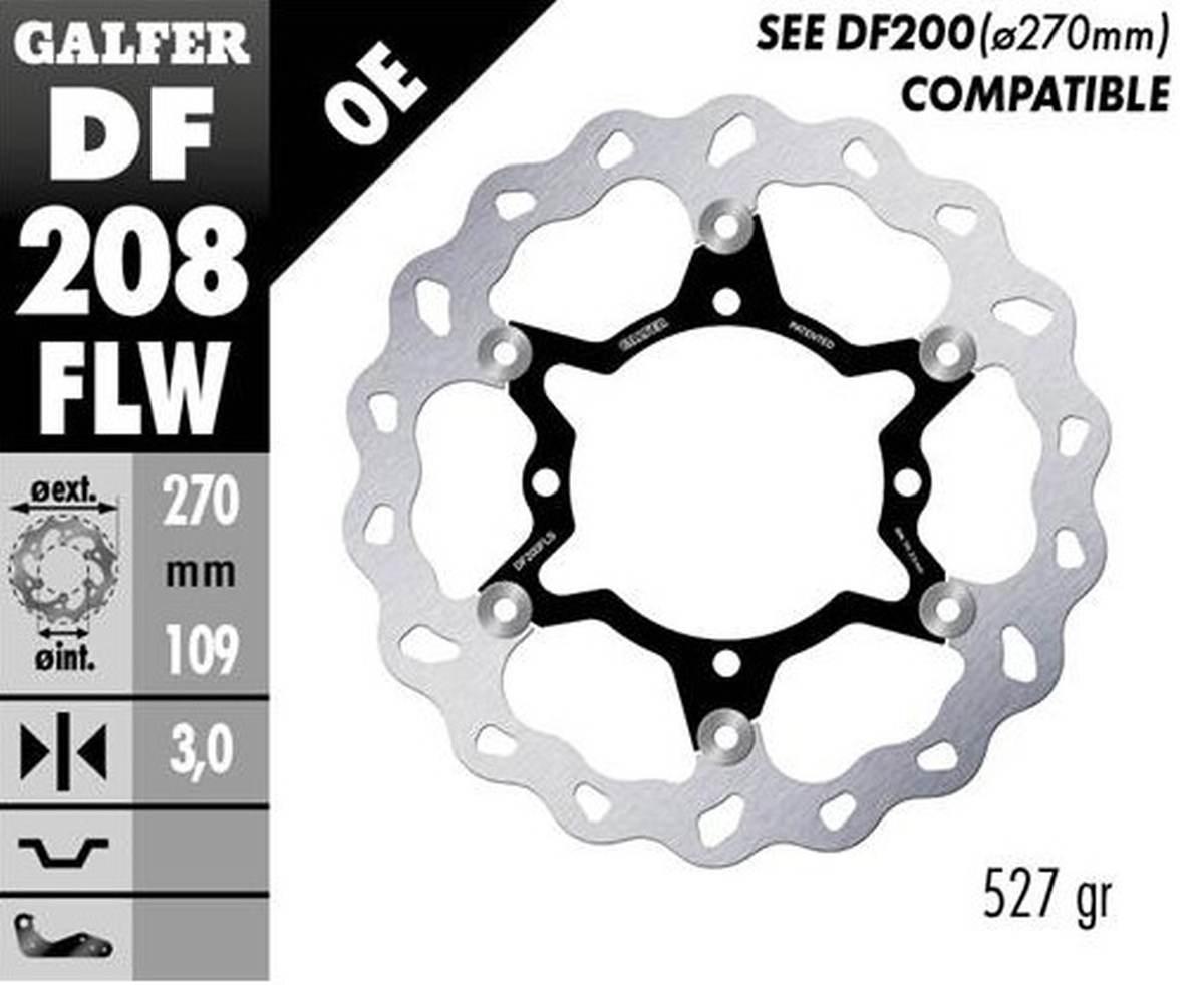 Galfer Tarcza Hamulcowa Przód Kawasaki Kx 250F '15-'23; Kx 450F '15-'23 Wav