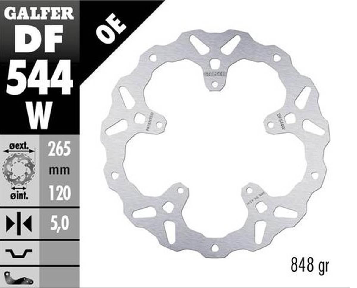 Galfer Tarcza Hamulcowa Tył Bmw S 1000Xr '20-'22 Wave Fixed 265X120X5Mm