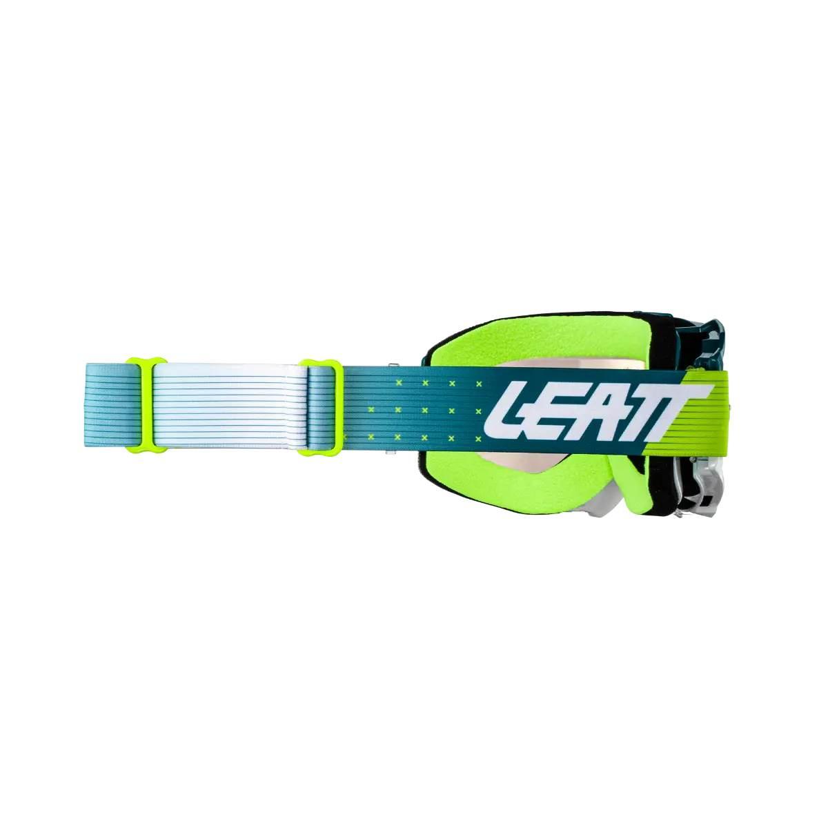 Leatt Gogle Velocity 4.5 Iriz Acid Fuel Bronze Uc 68% - Kolor Niebieski/Zie - zdjęcie 2
