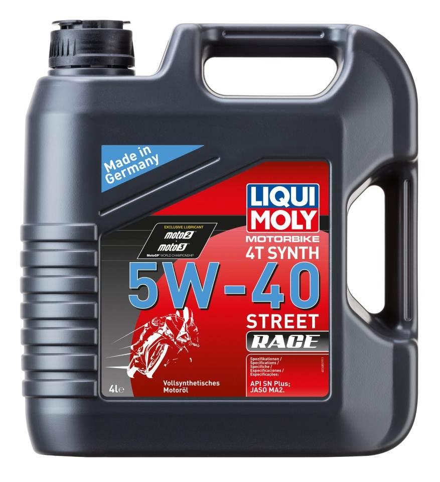 Liqui Moly Olej Silnikowy Motorbike 4T Syntetyczny 5W40 Race 4L 4