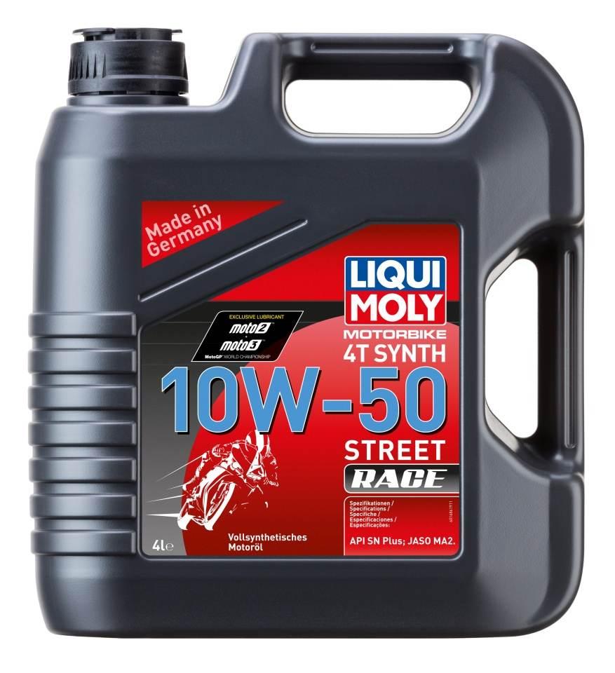 Liqui Moly Olej Silnikowy Motorbike 4T Syntetyczny 10W50 Race 4L 4